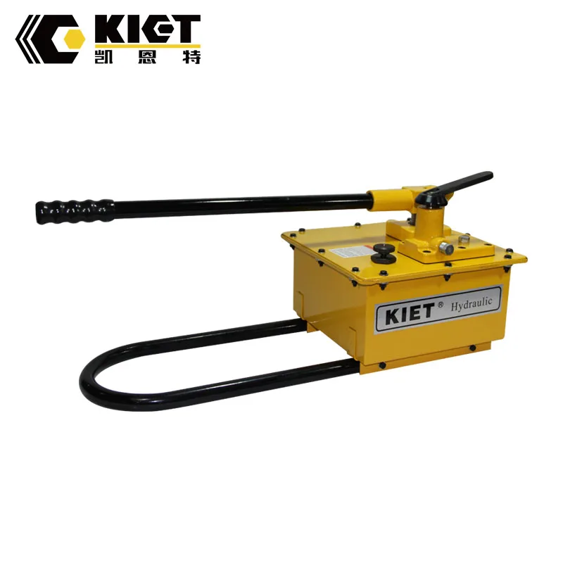Portability High Pressure Pcp Manual Operated Double Acting Hydraulic Hand Pump
