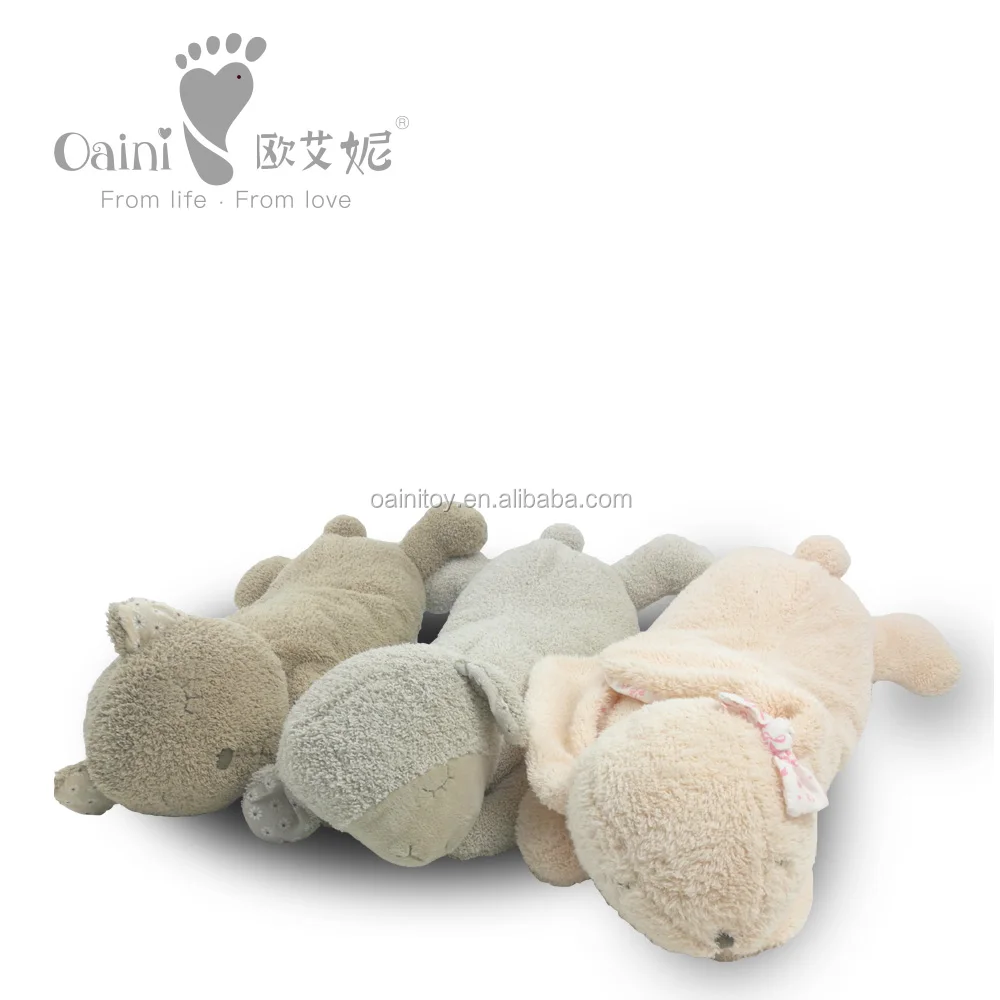 OAINI 2021 OEM ODM Custom Design Stuffed Animal Pillow Soft Cotton Plush Duck Toys Wholesale Plush Duck Cushion Toy