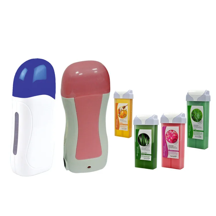 Factory Price Hair Removal Refillable Depilatory Roll on 100ml Wax Cartridge With Multi Colors