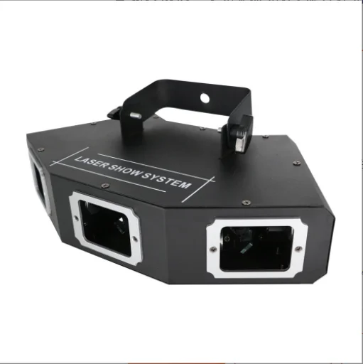 Atmosphere Stage Laser Light 3 Eyes RGB Stage Laser Projector stage Lighting for Disco KTV Party