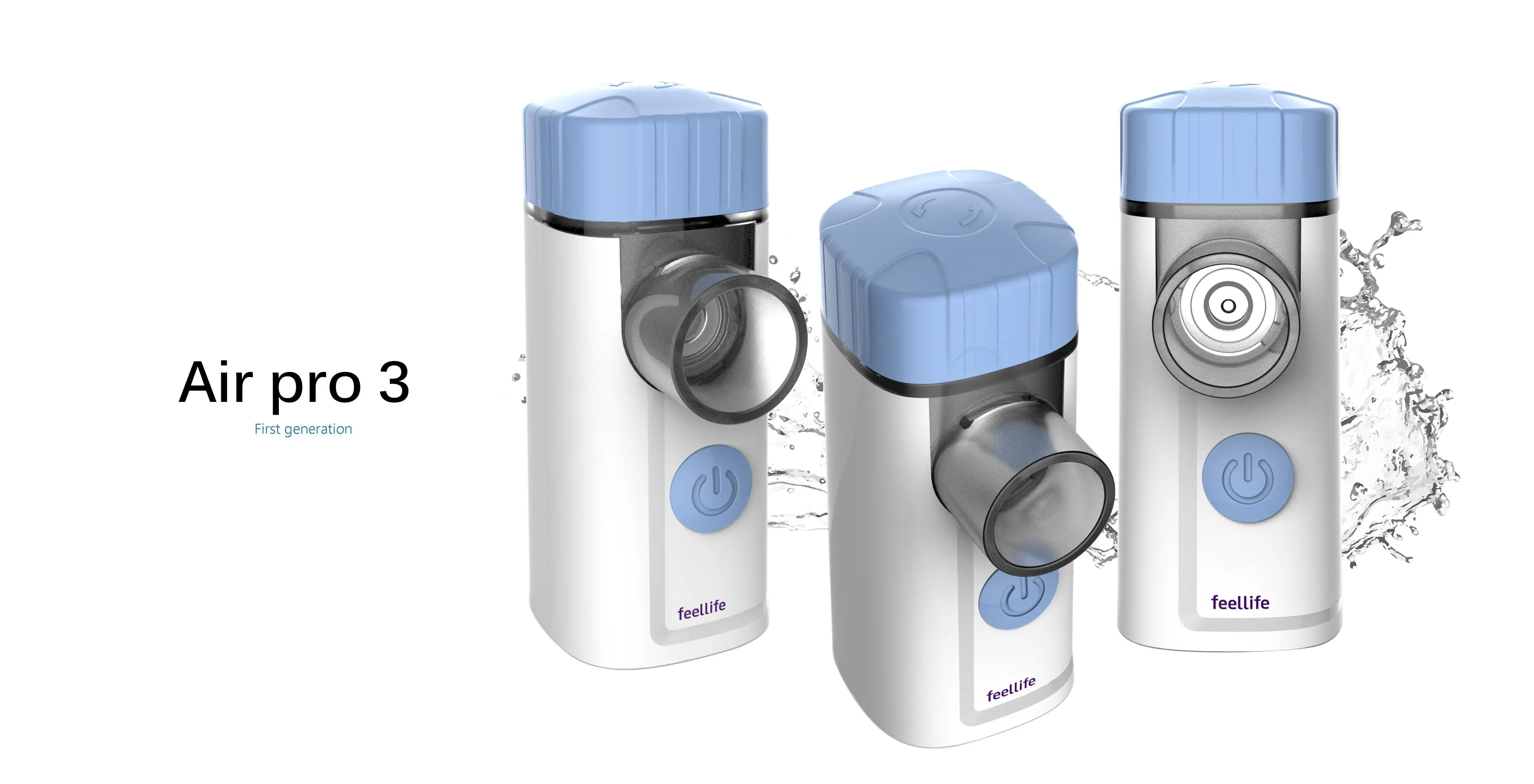 Inhale superfine nebulizer for all ages Feellife Medical Mesh Nebulizer device mask machine to prevent cross infection