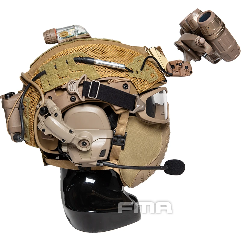 FMA Tactical Helmet EX Helmet Special Cloth Headcover Cover Black Headcover TB1412