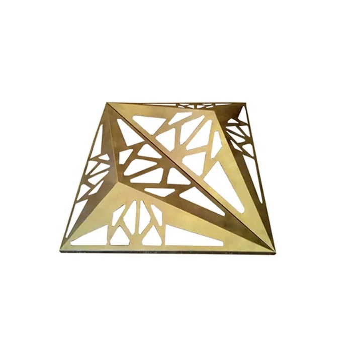 Oem Customized Outdoor Decor Wallmaterials Aluminum Perforated Wall Cladding Panels Outdoor Factory Price