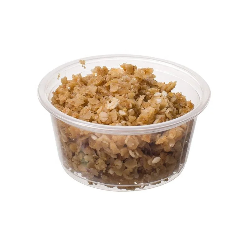 2 oz BPA Free Plastic Portion Cup with Clear Lids Disposable Jello Shots Sauce Condiment Souffle Dressing Mini Containers