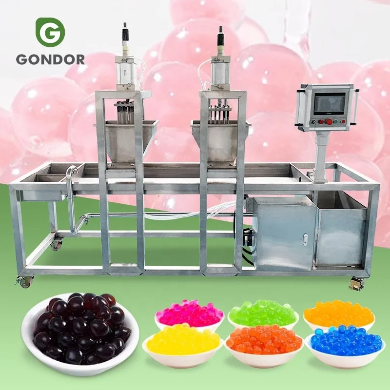 Automatic Mini Bobba Jelly Bubble Tea Maker Tapioca Pearl Make Small Ball Popping Boba Machine for Sale