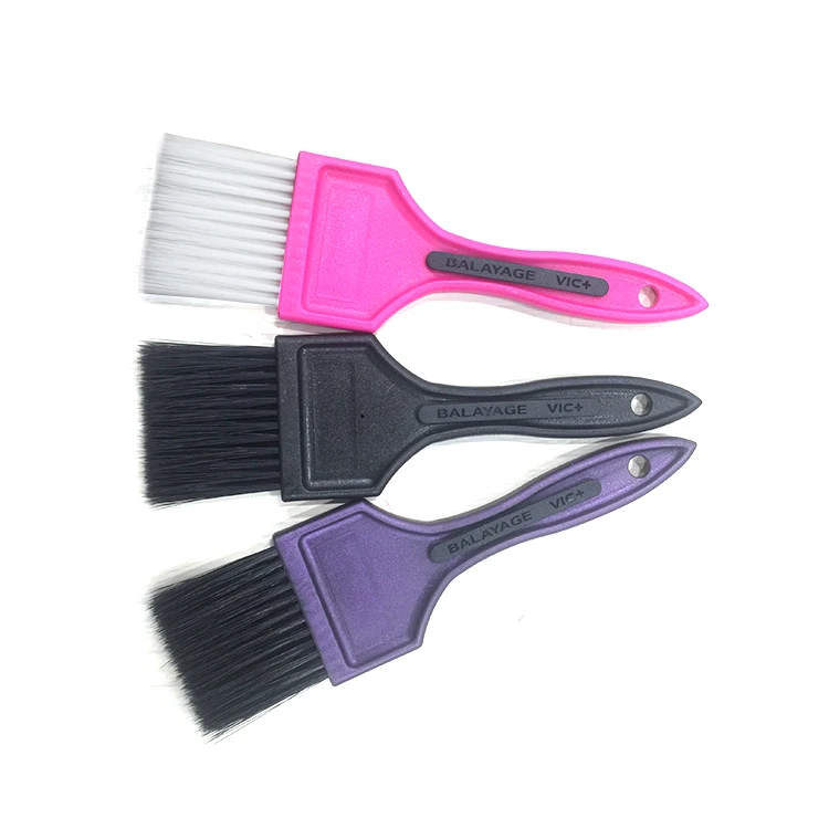 Salon Dyeing Tools Plastic Hair Coloring Tint Brush for Barber heatless hair curler detangling brush Other Hair Styling Tools