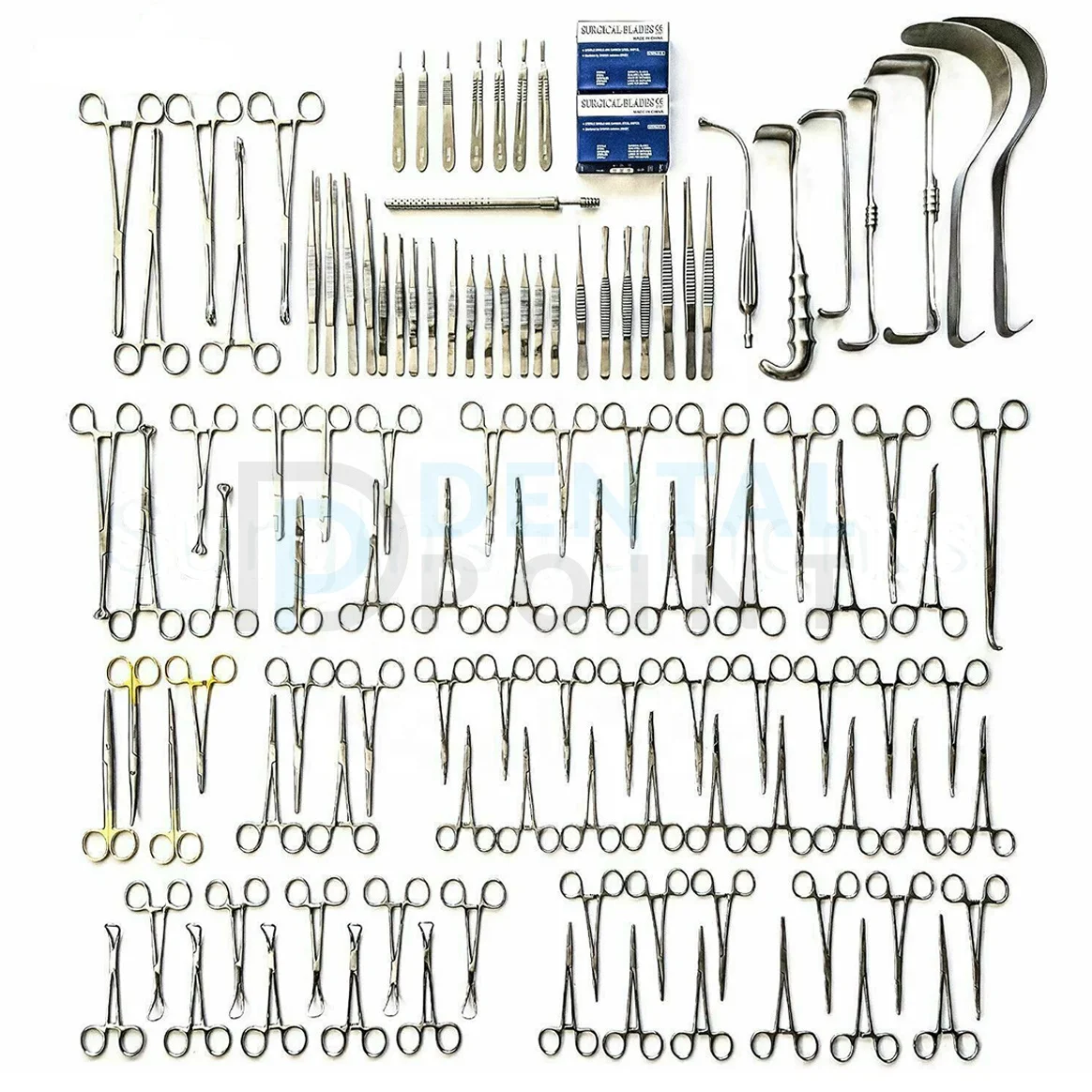 Основные/инструменты для абдоминальной хирургии/оборудование 108, набор инструментов для Лапаротомии, хирургические инструменты для стоматологической точки