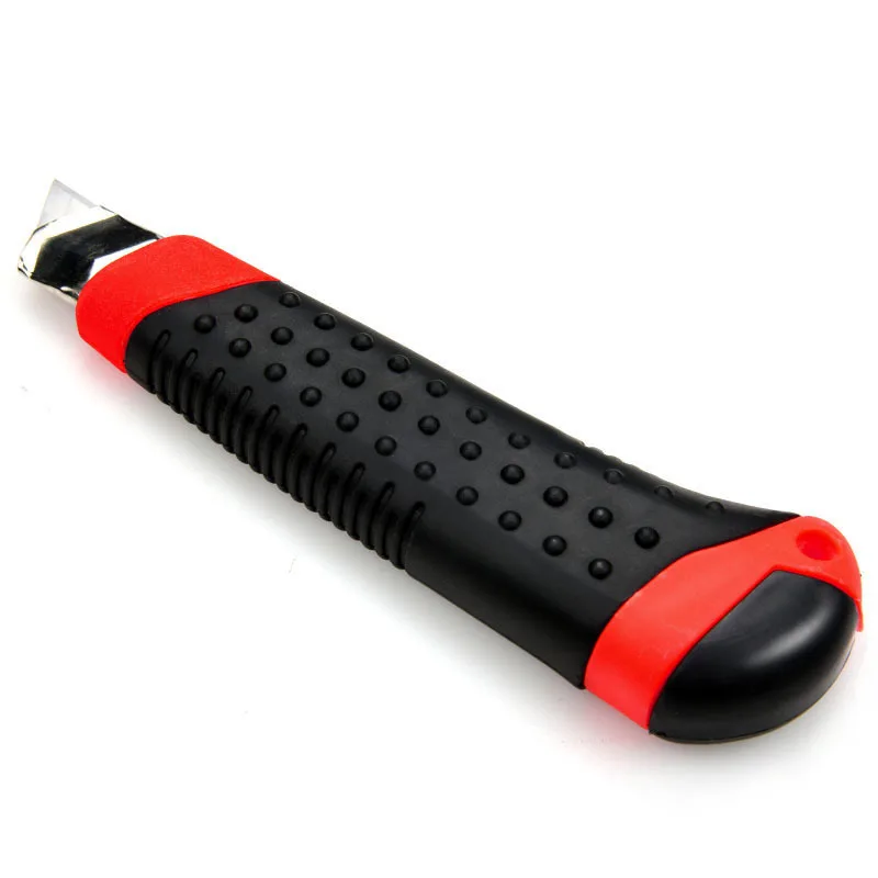 High quality Snap-off Utility Knife household knife professional knife ABS+TPR handle 2pcs spare blade