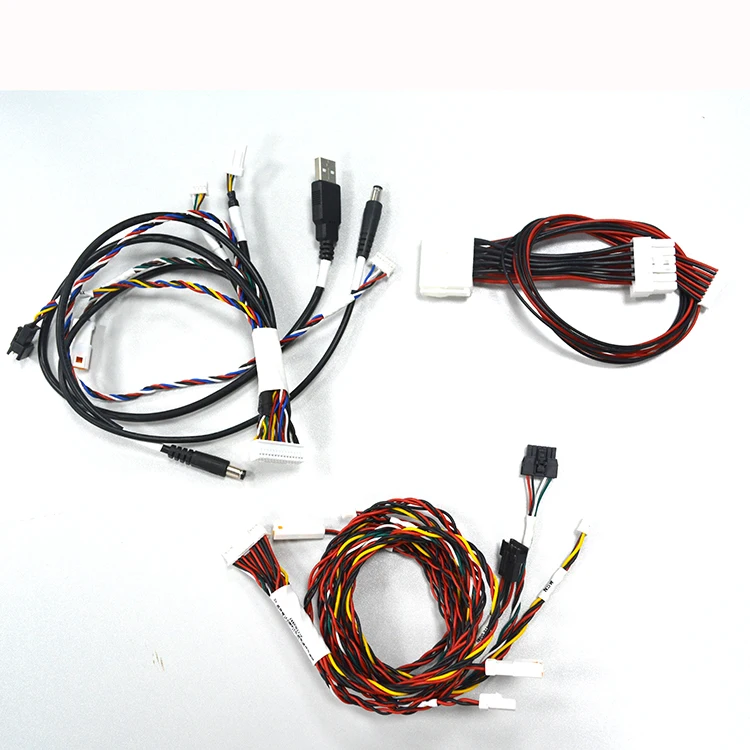 OEM factory all kinds of cable harness manufacturer with molex , jst , amp , te connector