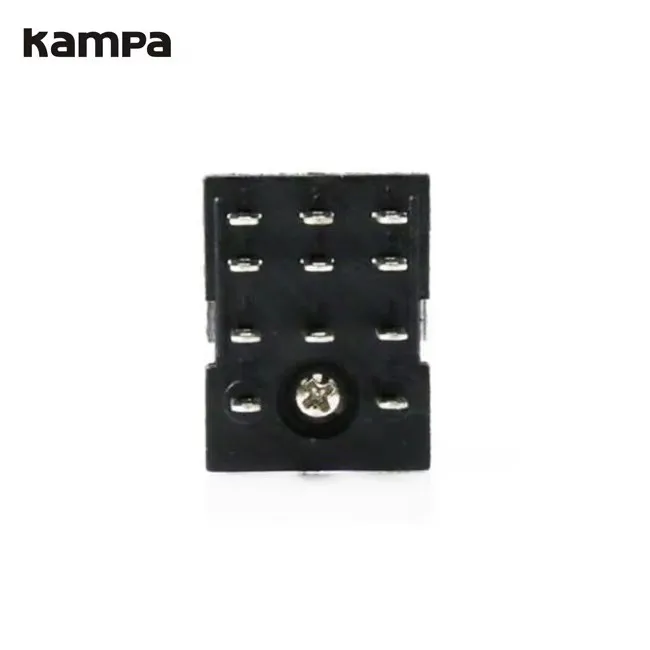 12VDC MY3NJ HH53P Electromagnetic Relay 3NO3NC Contacts General Purpose 11-Pin LED Indicator Base Included