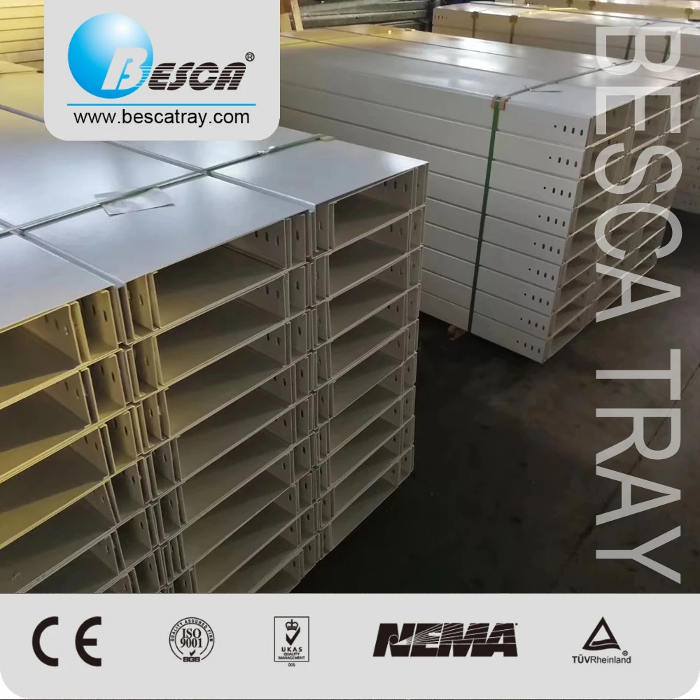Besca Hot Dipped Galvanized Cable Trunking For Cable Support System
