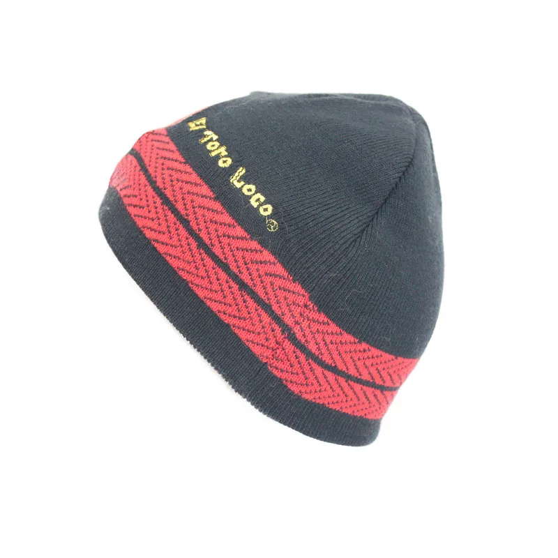 Kid Slouch Custom Patch Winter Embroidered Beanies Hat