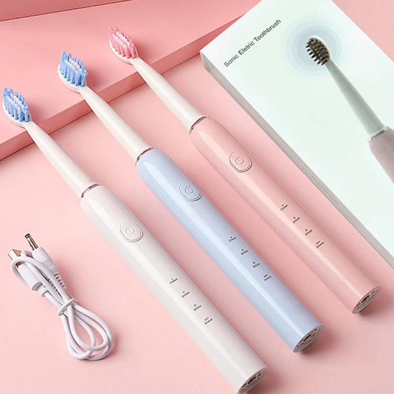 Electric toothbrush IXP7 Waterproof rechargeable automatic intelligent sonic for men and women adult soft bristle toothbrush