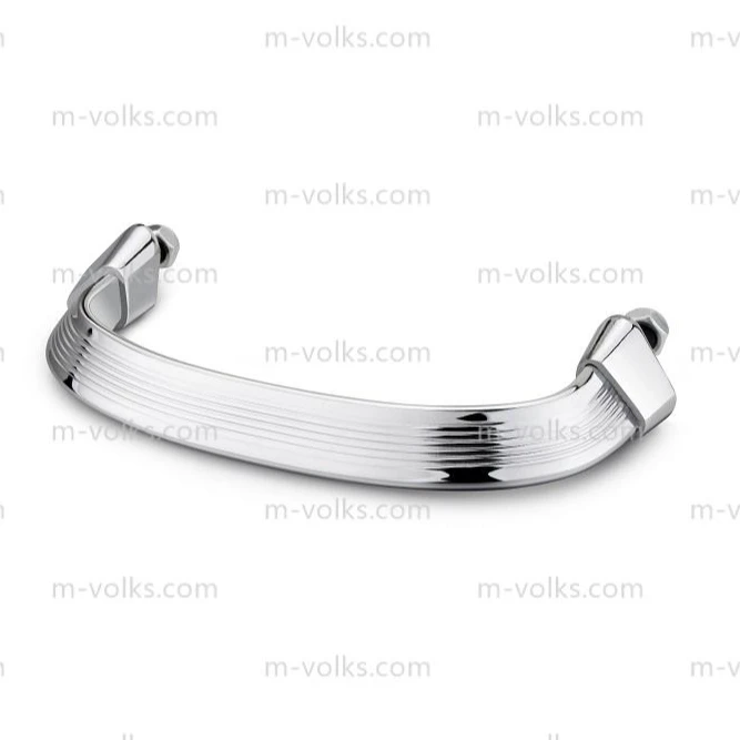 Deluxe Dash Grab Handle Compatible with VW Type 1 Beetle/Bug 1958-1967 Aluminum in Chrome