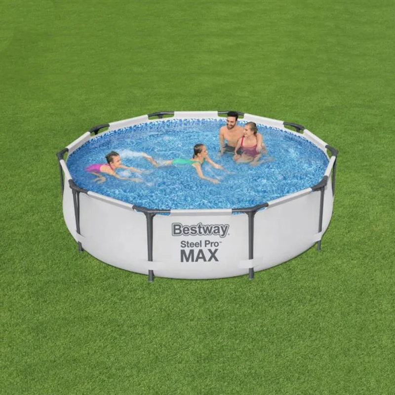 Bestway 56406 стальной Pro Max ПВХ металлический каркас над землей плавательный бассейн