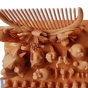 High Precision Resin Red Wax 3D Printed Action Figure Sculpture Movie Character Statue SLA SLS 3D Printing Service