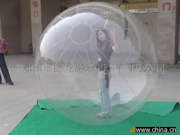 High quality cheap TPU water walking ball inflatable running water bubble roller ball for kids