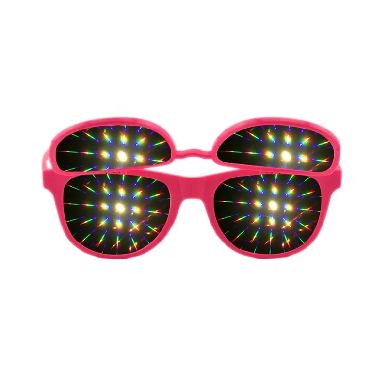 
Promotional Gifts With Logo Custom Glasses Hologram Plastic Diffraction Glasses Flip Up Double Effect  (1600210706318)