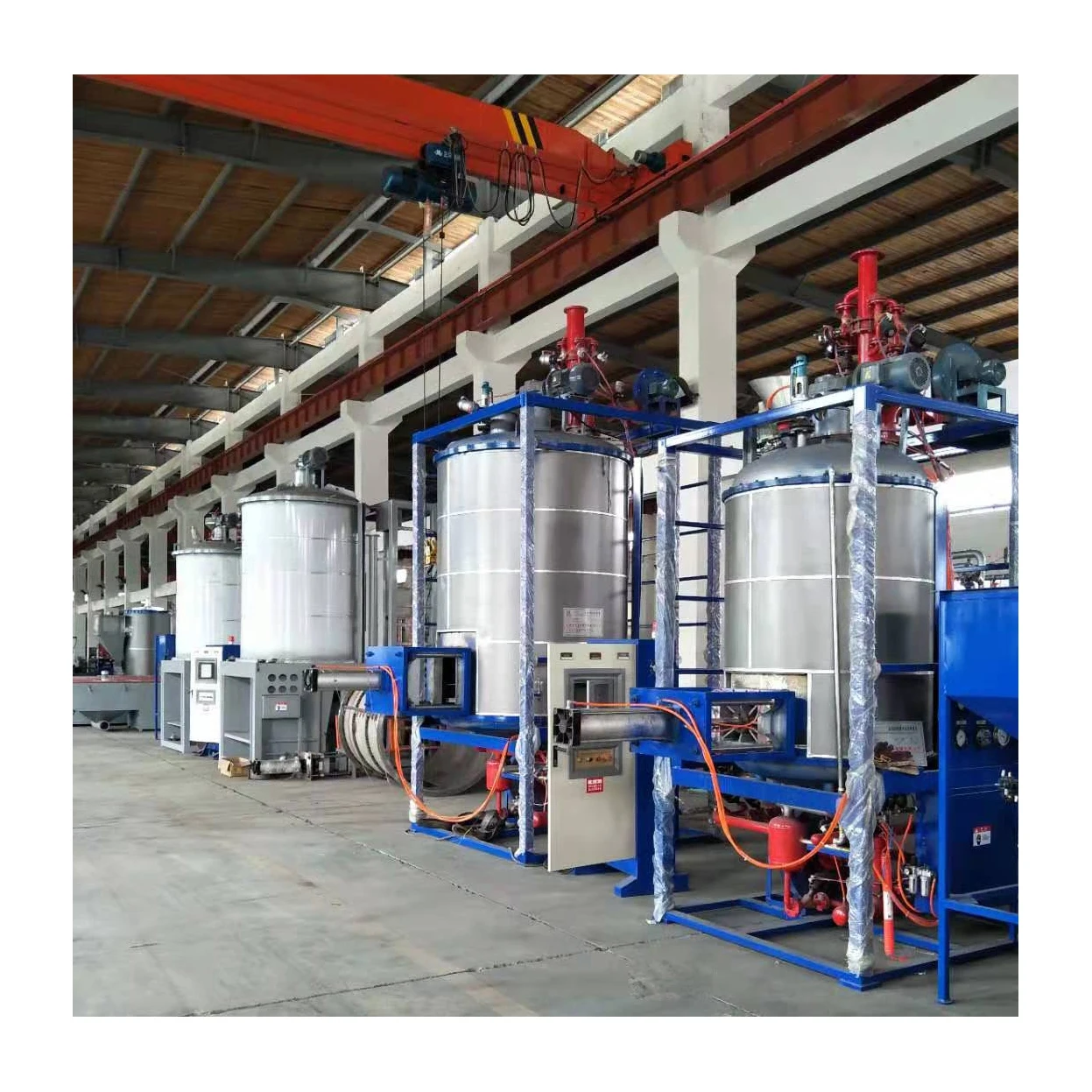 EPS raw material EPS  polystyrene expander machine Eps Polystyrene Foaming Machine