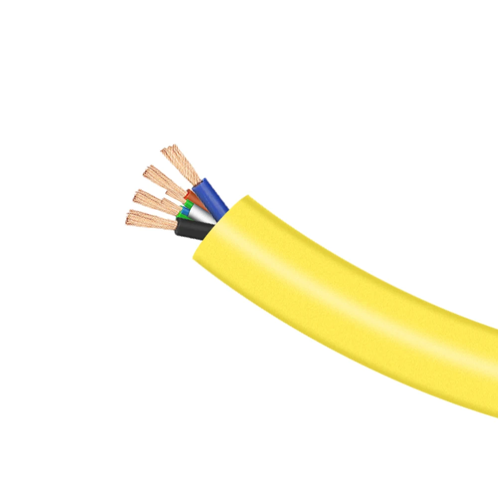 4x2.0mm2+1P IP68 Waterproof Floating Cable Suitable for Underwater Environment (fresh water and sea water) Rov Pur Cable