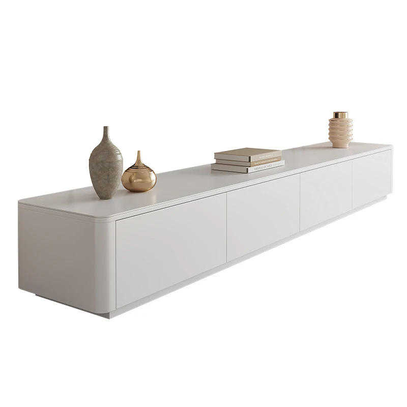 Custom living room stone coffee table and tv cabinet combination wall unit tv cabinet with bucket cabinet