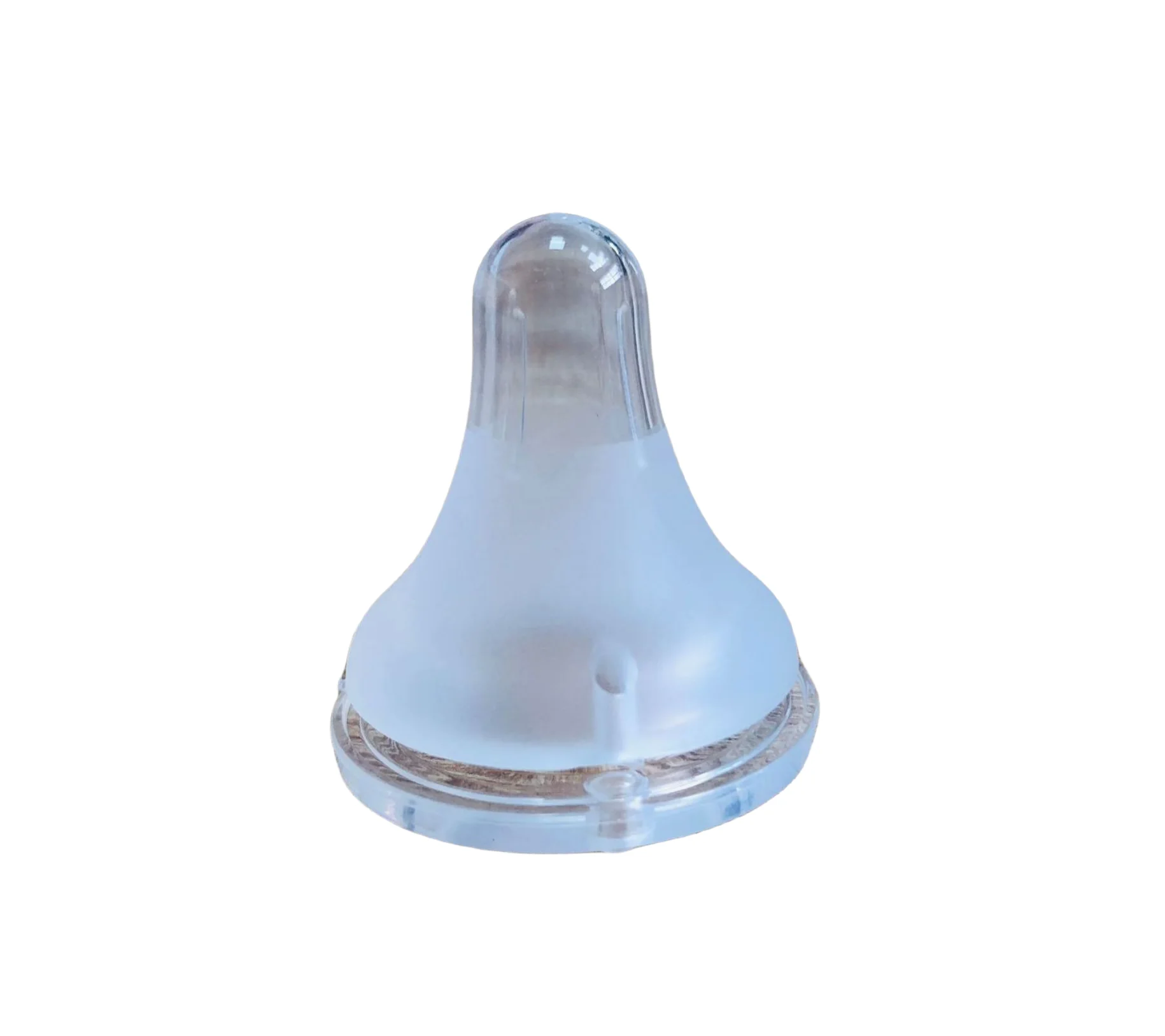 BPA Free standard  Style Transparent Baby Teat Baby Silicone Nipple for Feeding Bottle