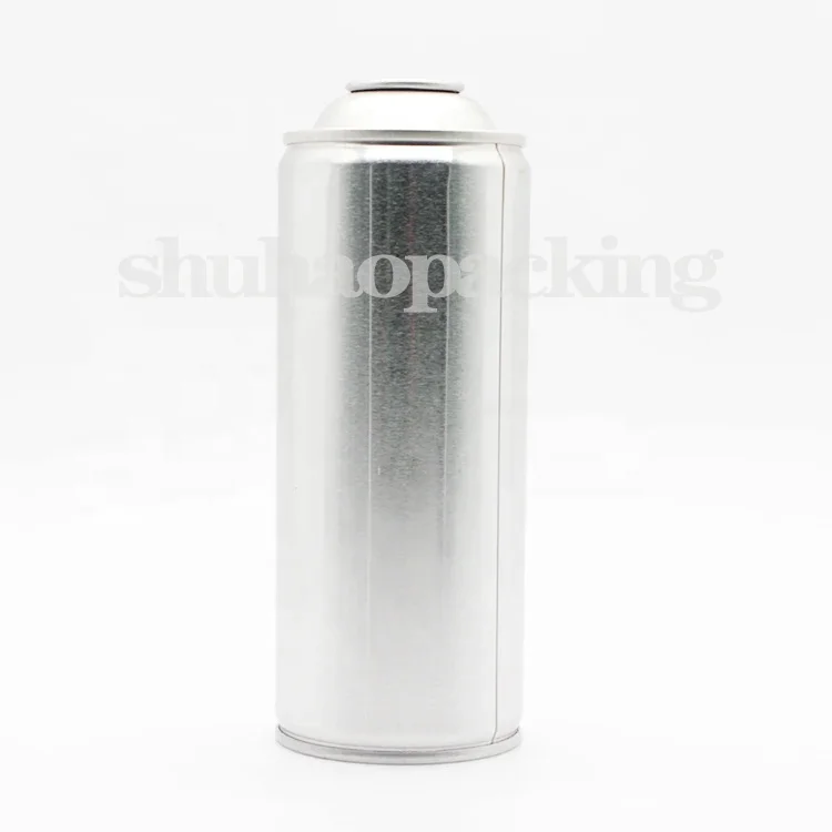 Empty Aerosol Tin Can Straight Metal Tinplate Can with good quality empty custom new aerosol can