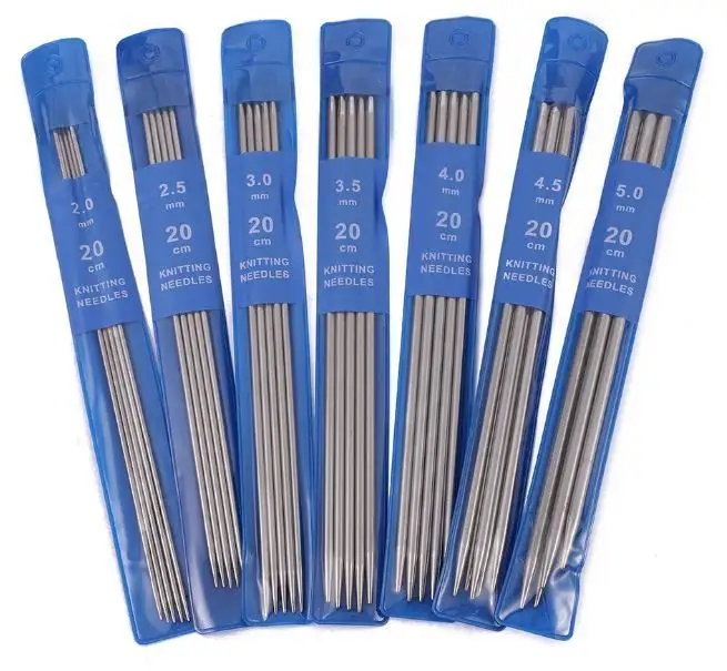 Factory Sale Circular Knitting & Crochet Set Stainless Steel Needles for Sewing Machine Metal Sewing Kit
