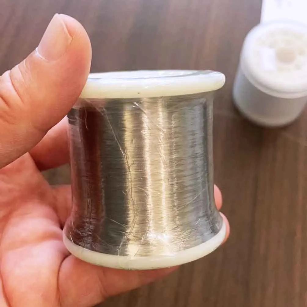 Hot Sale 99.9% High Purity 0.025mm Nickel Wire Price Sample