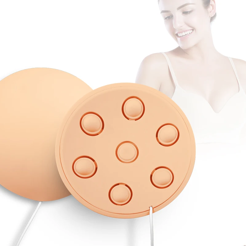 Nice Electric Remote Control Breast Massager Home Use High Quality Ladies Chest Rechargeable Silicone for Women 117*30mm ODM/OEM