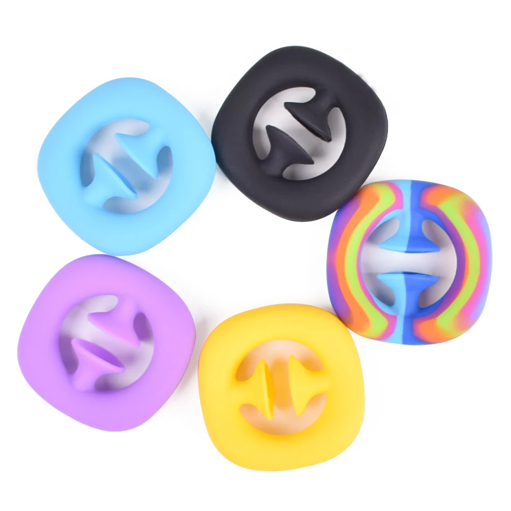 Hand Grip Squeeze Grab Snap Sensory Toys Party Popper Noise Maker Stress Relief Snapper Fidget Finger Toy for Adults Children