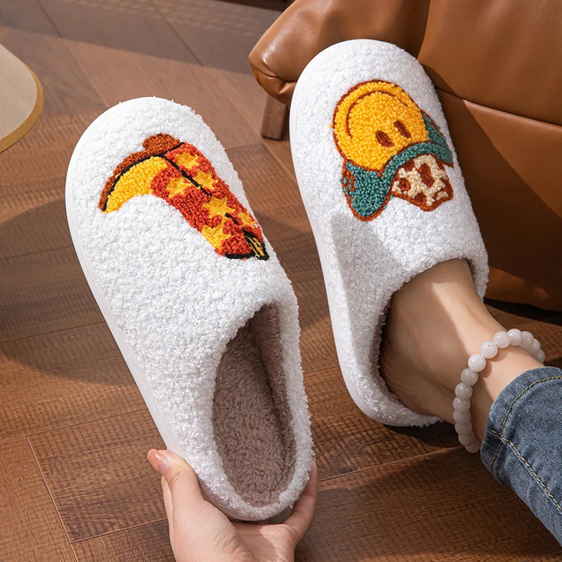 Custom high Quality  Face Slippers Men Women halloween Slippers Pink  Design Shoes Slides big size Slippers