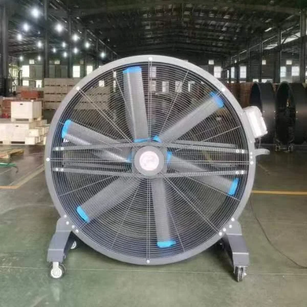 Long wind distance ventilation big wind 1.5m stand movable hvls fan