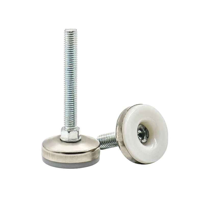 High Quality M5 M6 M8 M10 M12 M20Nylon Base Customized Screw Furniture Adjustable Leveling Feet