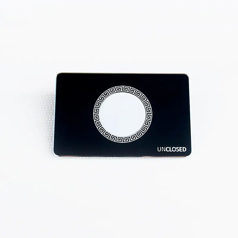 Custom RFID Metal NFC Business Luxury Laser Smart Metal NFC Card