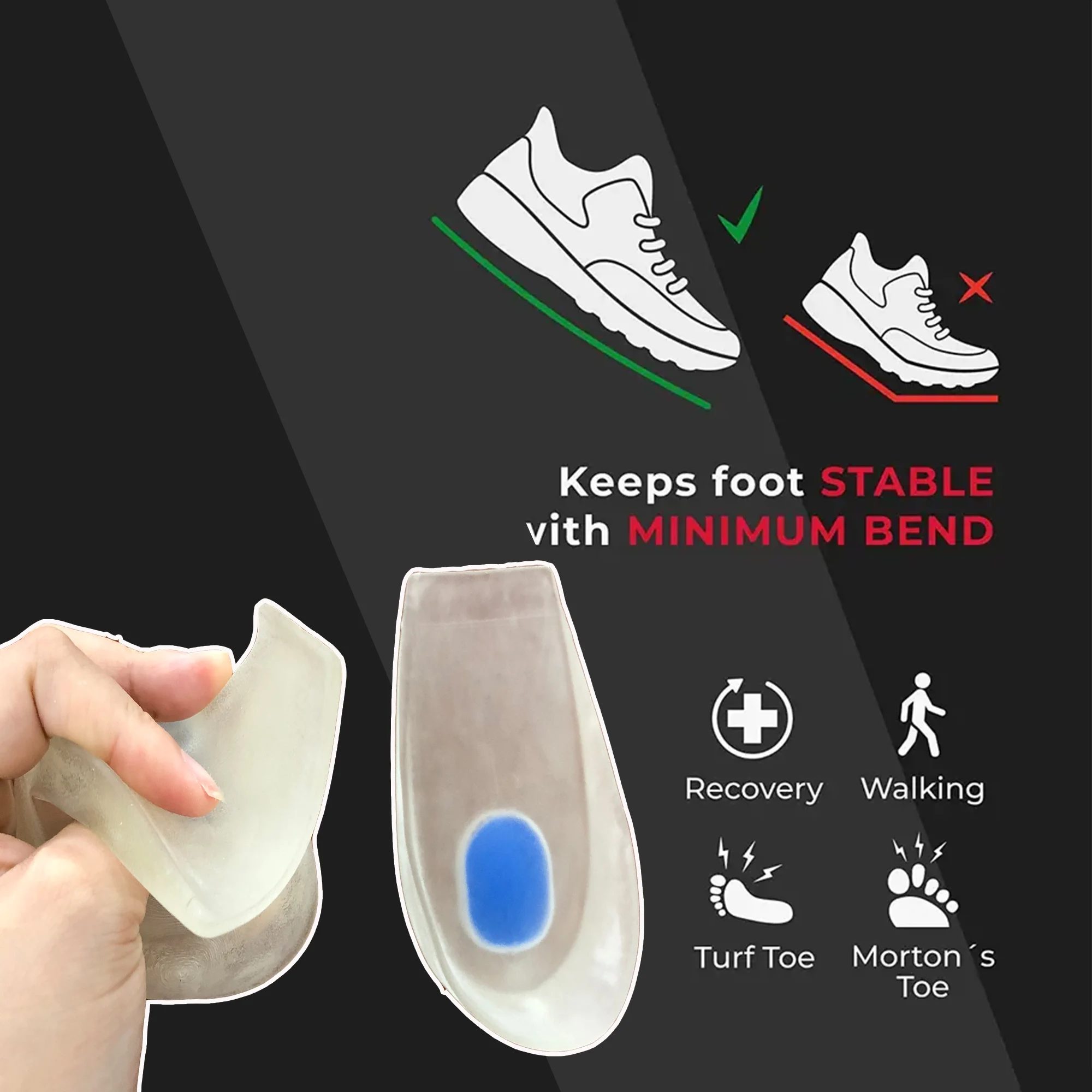 silicone sock foot care heels cushioning pads