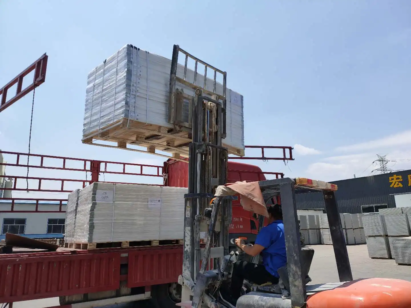 4x8 4mm pp corrugated hollow sheet for printing  any color corrugated plastic die cut corflute advertising hollow boardplastic