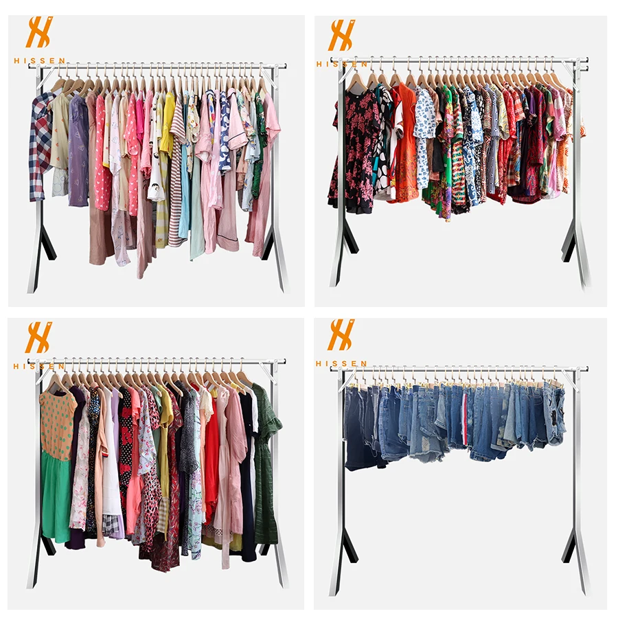 bales of used clothes unsorted wastfe of use clothing  second hand clothes from dubai