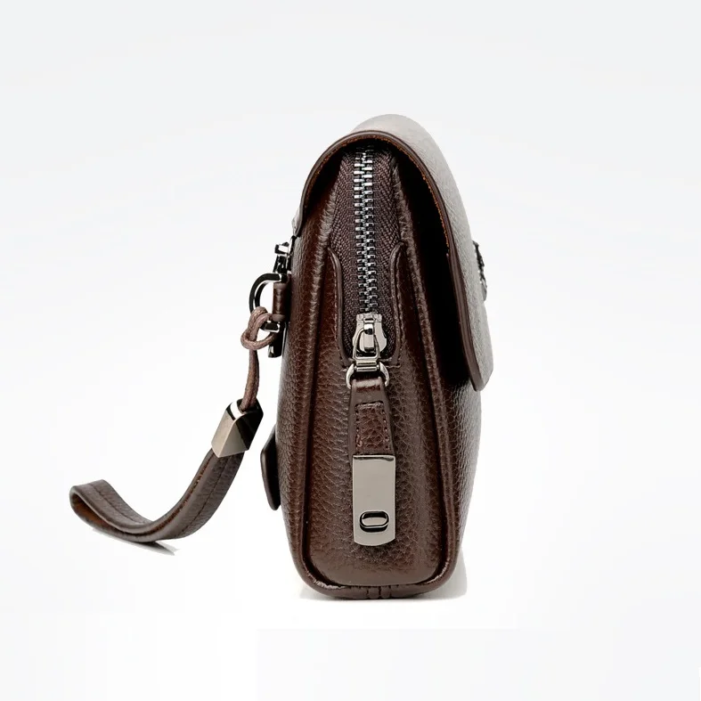 Large Capacity Multi-functional Pu Leather Male Business Fashion Anti-theft Combination Password Lock Wallet For Man