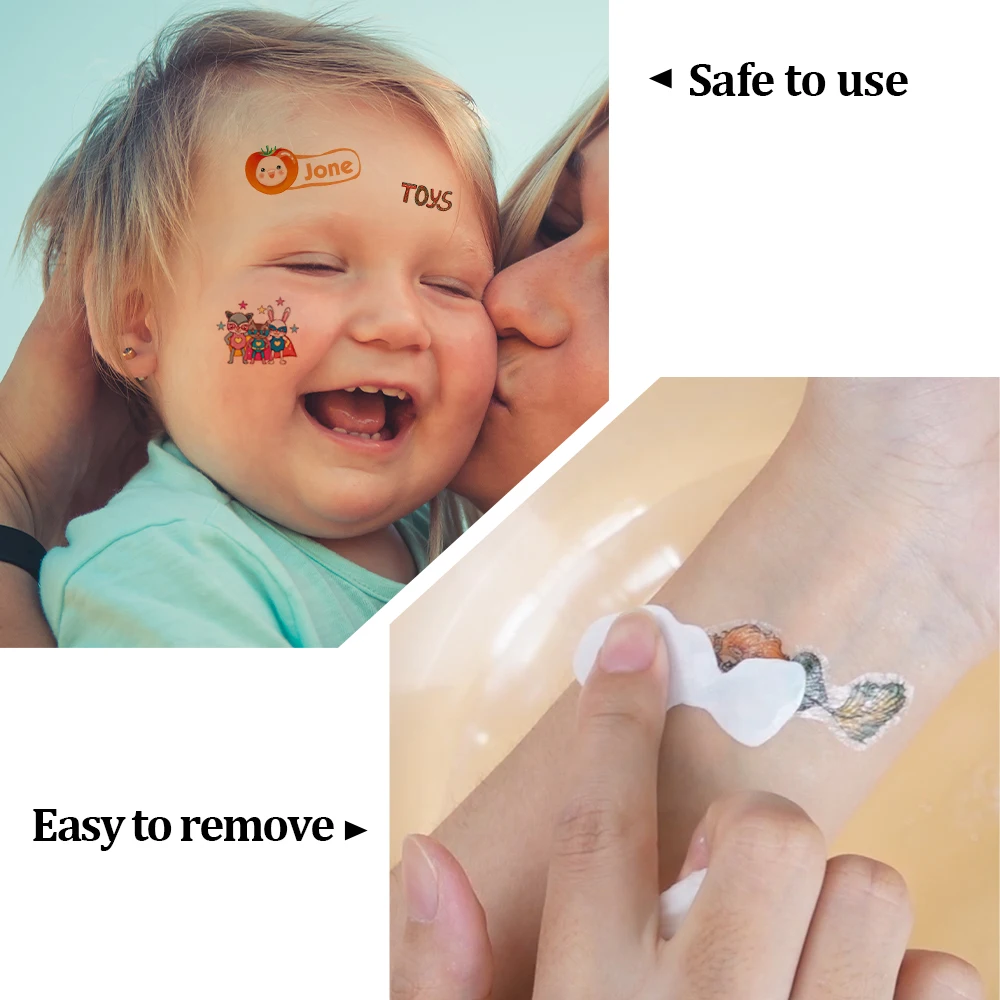 No allergies A4 tattoo transfer sticker inkjet temporary tattoo water transfer paper For personalized tattoos