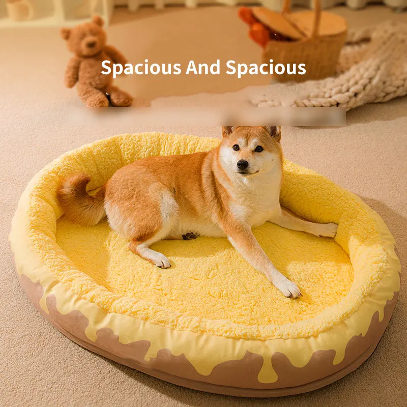 Hot selling large sleeping mat for dogs all seasons orthopedic dog bed and washable memory foam dog bed