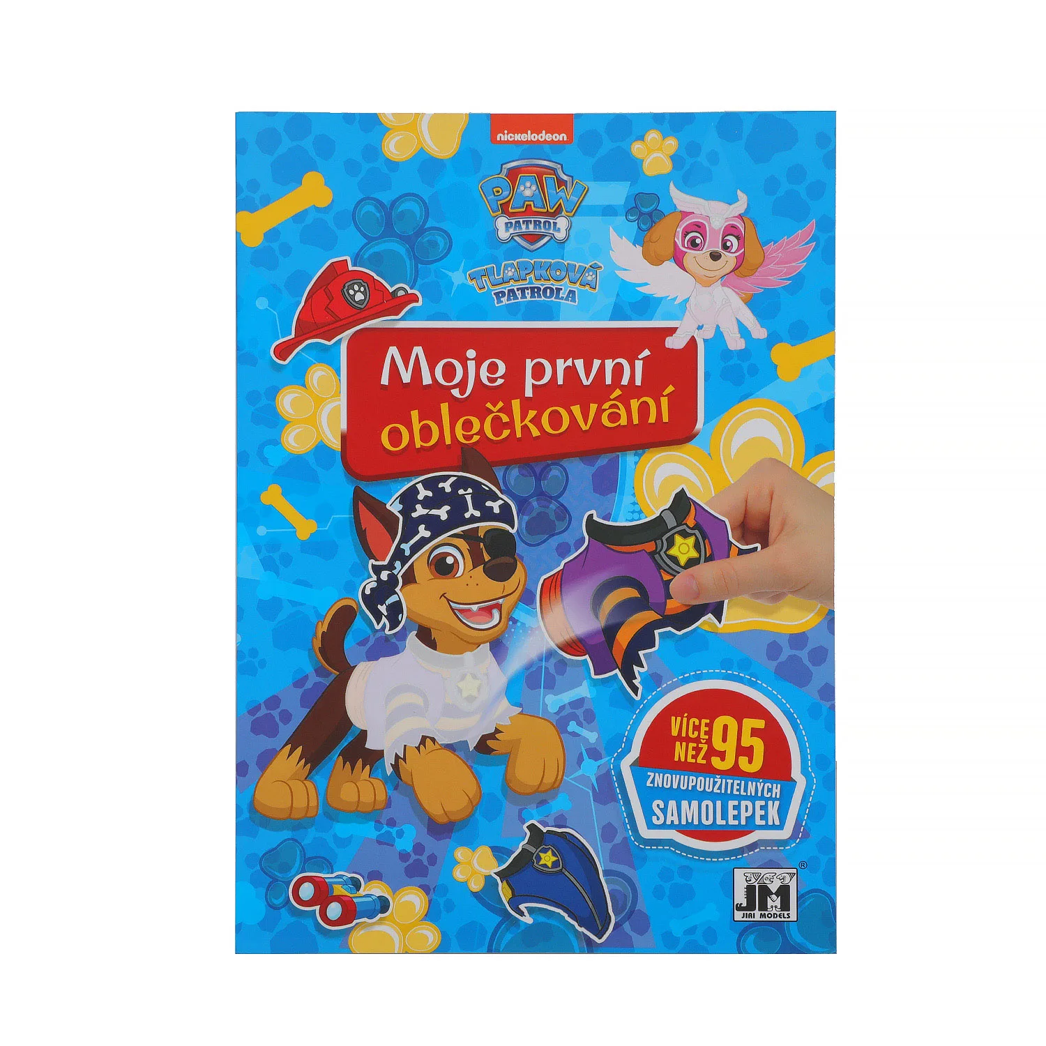 Children dress up paper toy activity book with sticker printing service