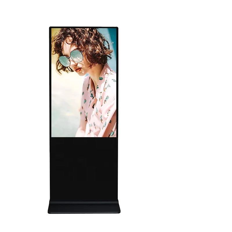 Напольный сенсорный экран 32-86 дюймов, цифровой дисплей, рекламный плеер, киоск, ЖК рекламный дисплей, проигрыватель