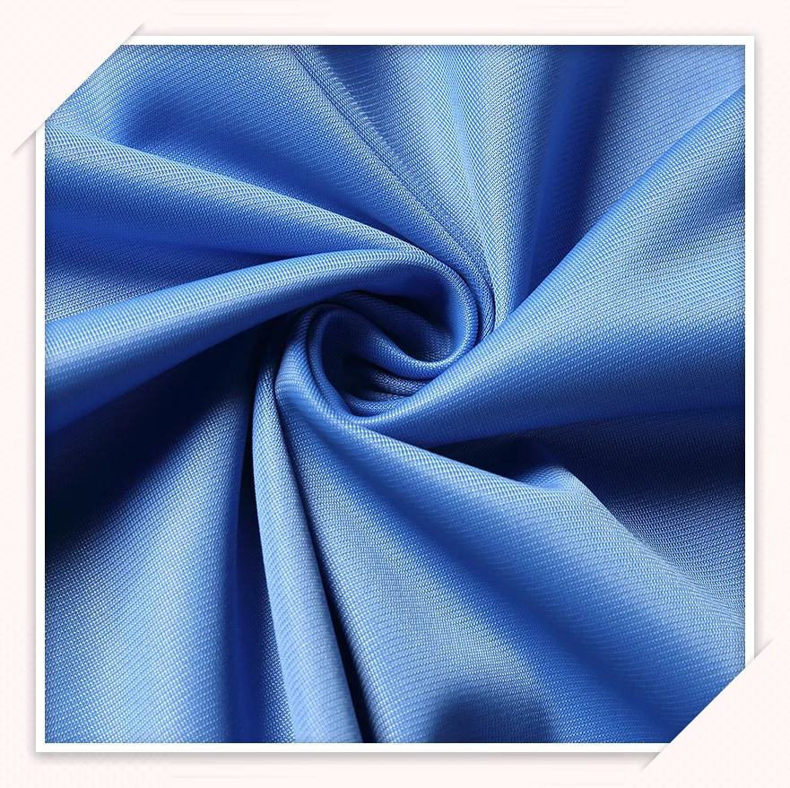 
Wholesale China Direct Textiles Factory 100 Polyester Color Shiny Fabric Super Poly Fabric 