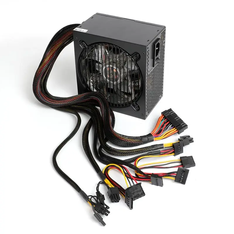Игровой блок питания OEM PC 400 Вт 500 Вт RGB, коммутационный блок питания высокого качества, ATX компьютер ПК