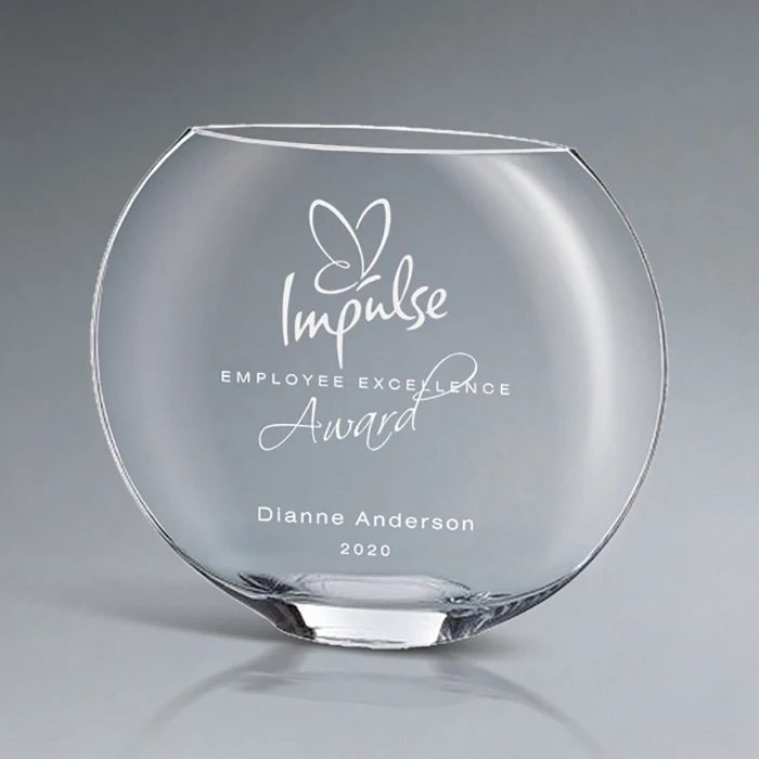 Гравированная 2019 новая плоская прозрачная стеклянная миска для рыбы с логотипом на заказ приветствуется OEM