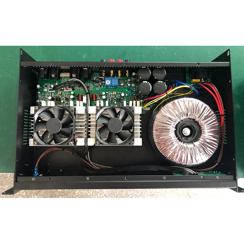 I Series Class AB Amplifier 2 Channel Amp Professional Audio Amplifier