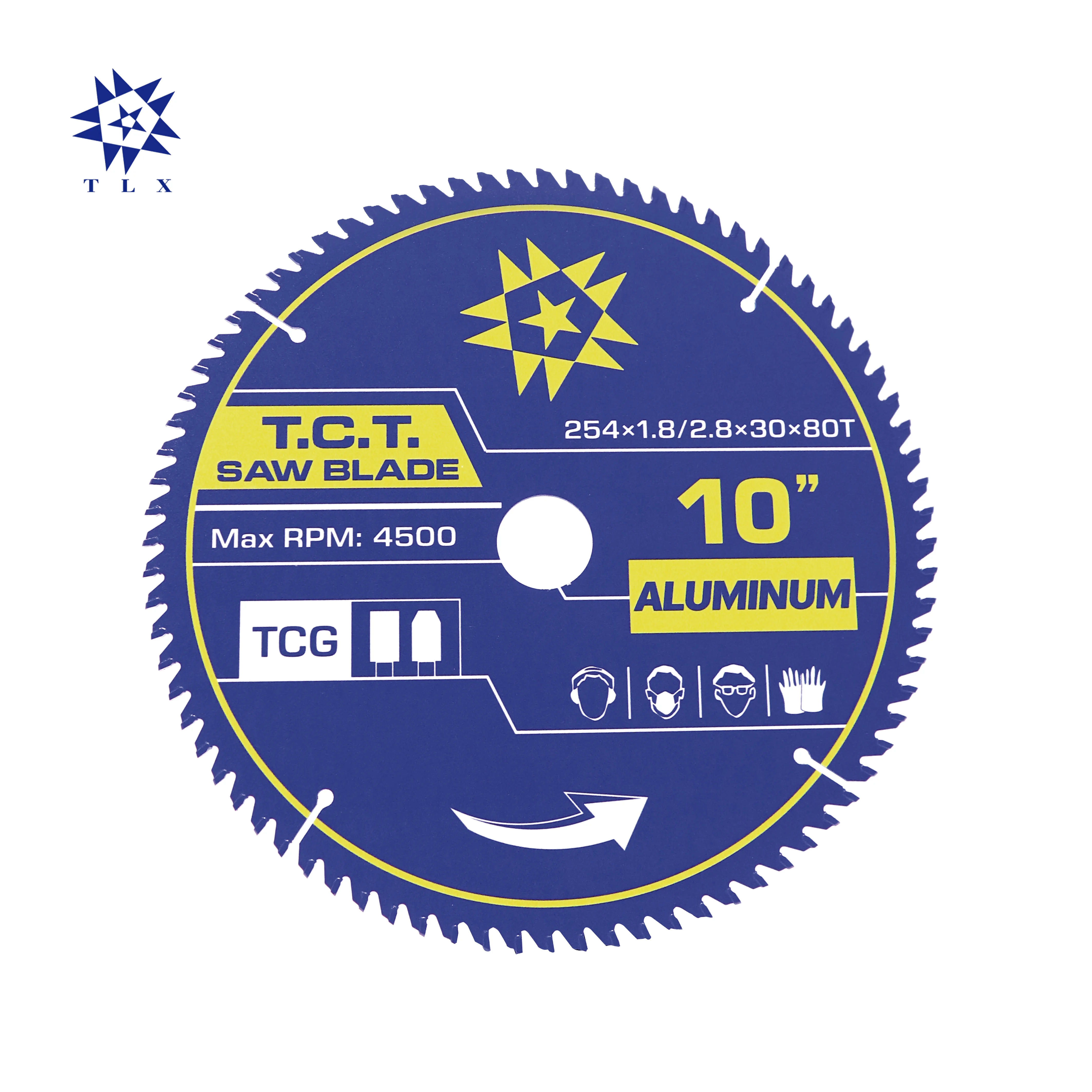 China Manufacture Wear-Resistant TCT Circular Saw Blades for Aluminum
