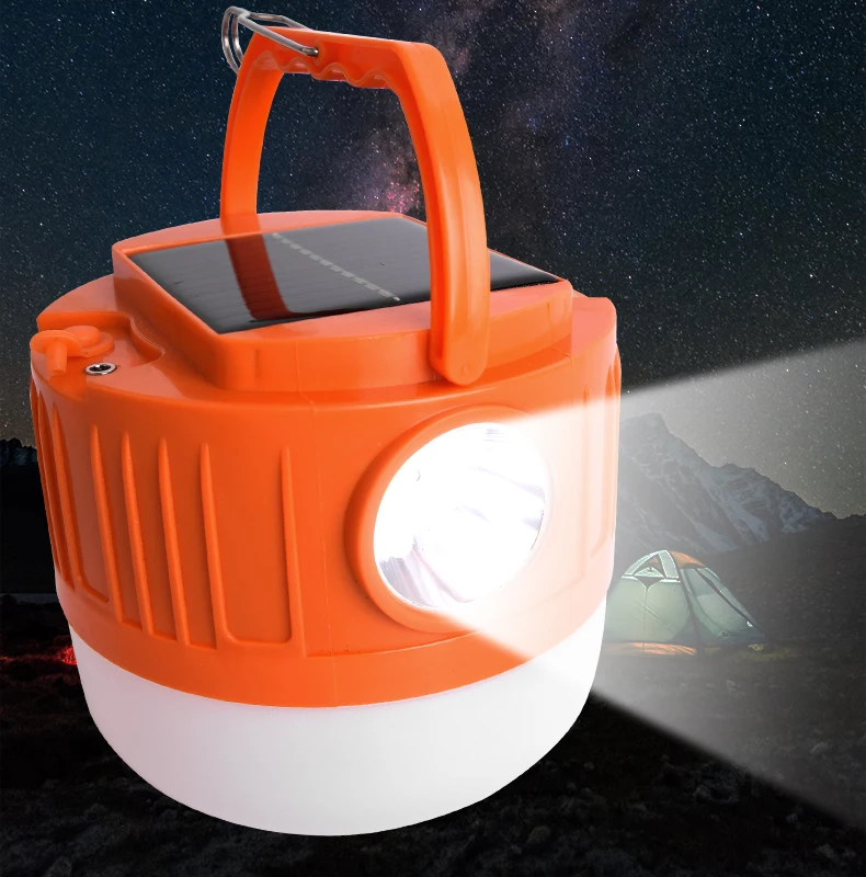 Wholesale Price Solar Phone Rechargeable Portable Lantern Led Light Hand Lamp With Power Bank