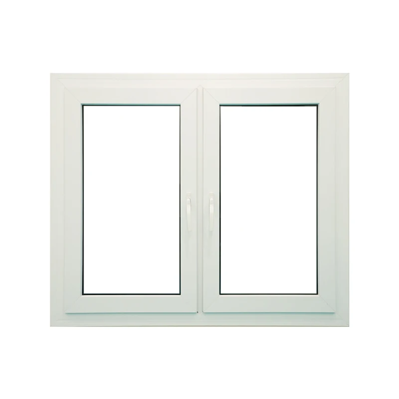 Beautiful 24 x 48 burglar proof casement tilt turn window home UPVC windows profiles